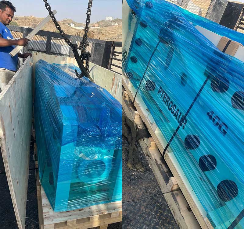 The hydraulic breaker has arrived